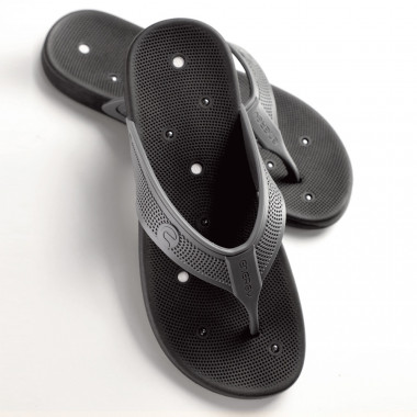 Chinelo Slippers FIR Masculino - Preto/Cinza